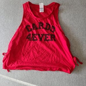 New collegiate UofL crop top